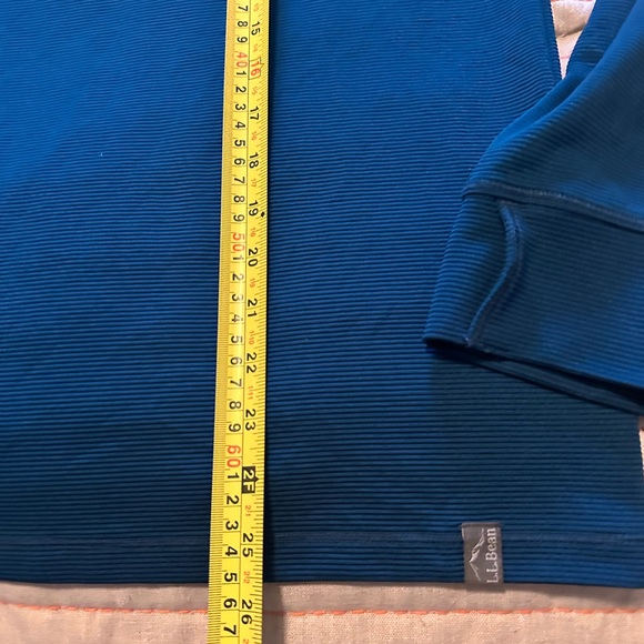 Men's VentureStretch Ottoman-Rib Pullover, Quarter-Zip - Picture 4 of 5